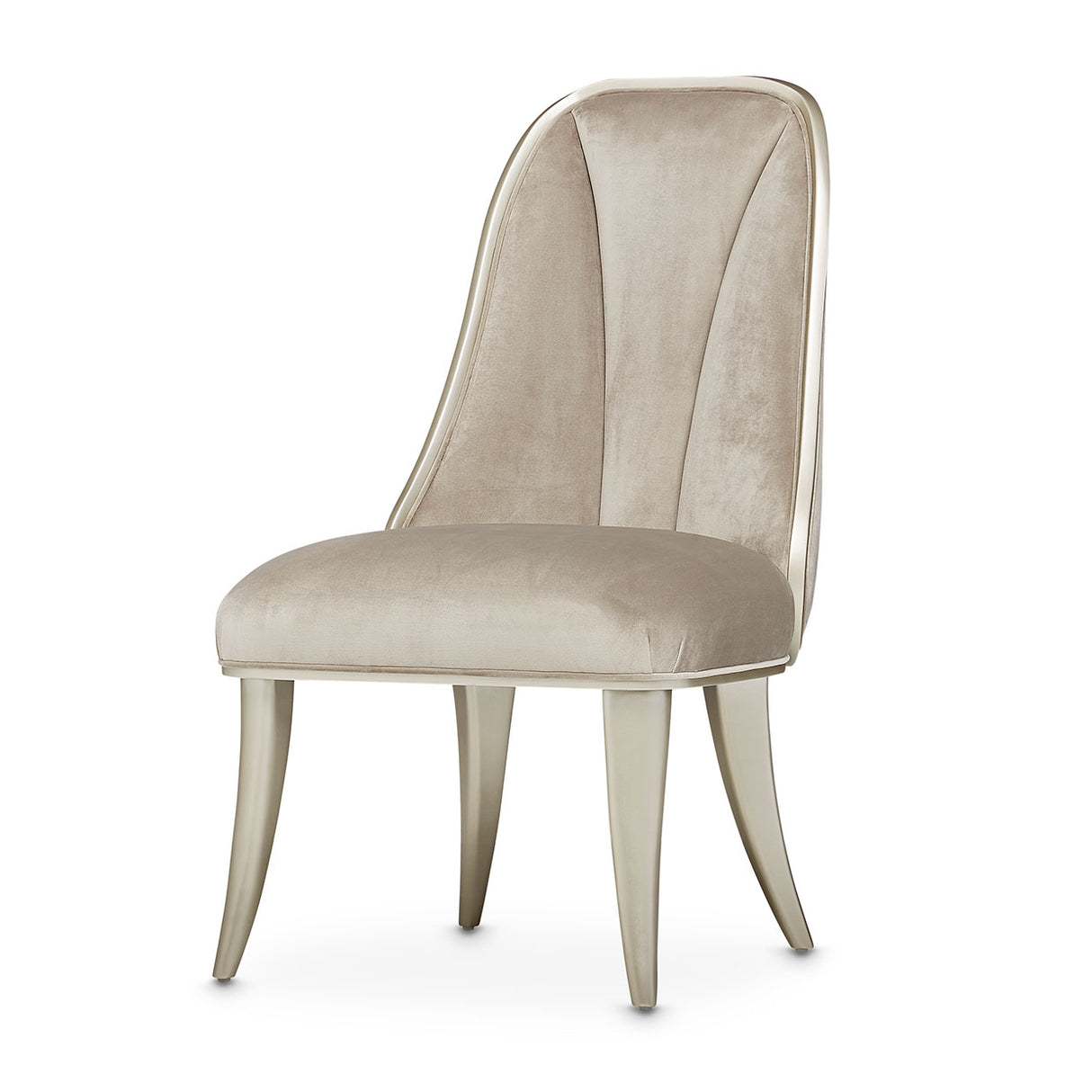 Villa Cherie Hazelnut Dining Side Chair from Michael Amini - Luna Furniture