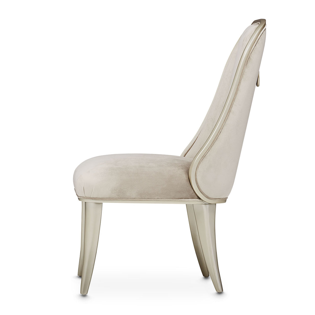 Villa Cherie Hazelnut Dining Side Chair from Michael Amini - Luna Furniture