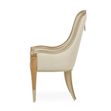 Villa Cherie Caramel Dining Arm Chair from Michael Amini - Luna Furniture