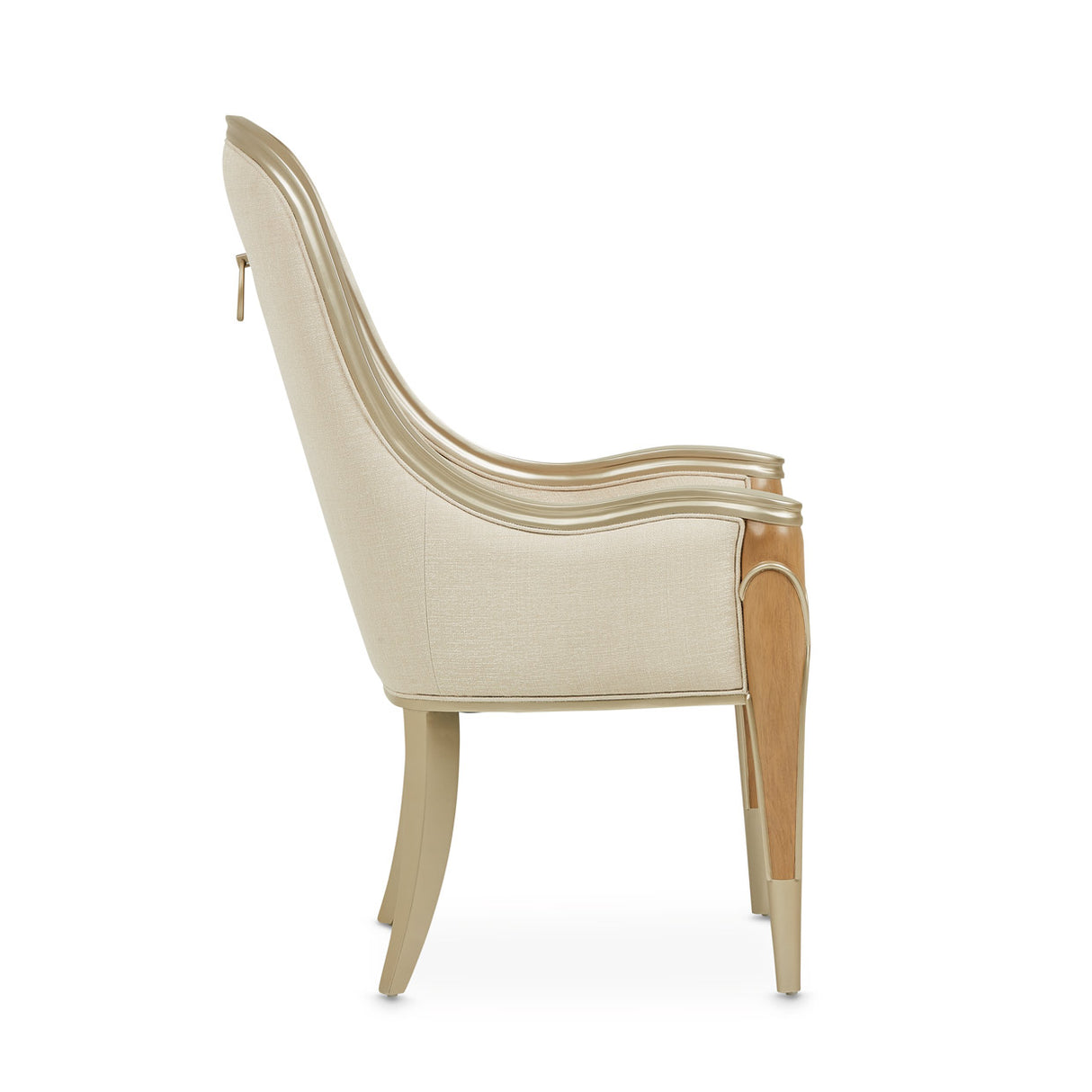 Villa Cherie Caramel Dining Arm Chair from Michael Amini - Luna Furniture