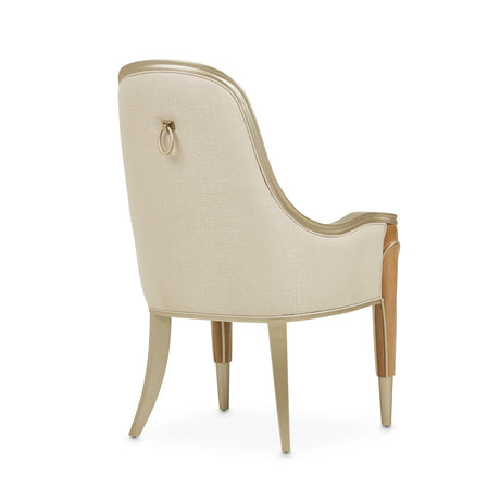 Villa Cherie Caramel Dining Arm Chair from Michael Amini - Luna Furniture