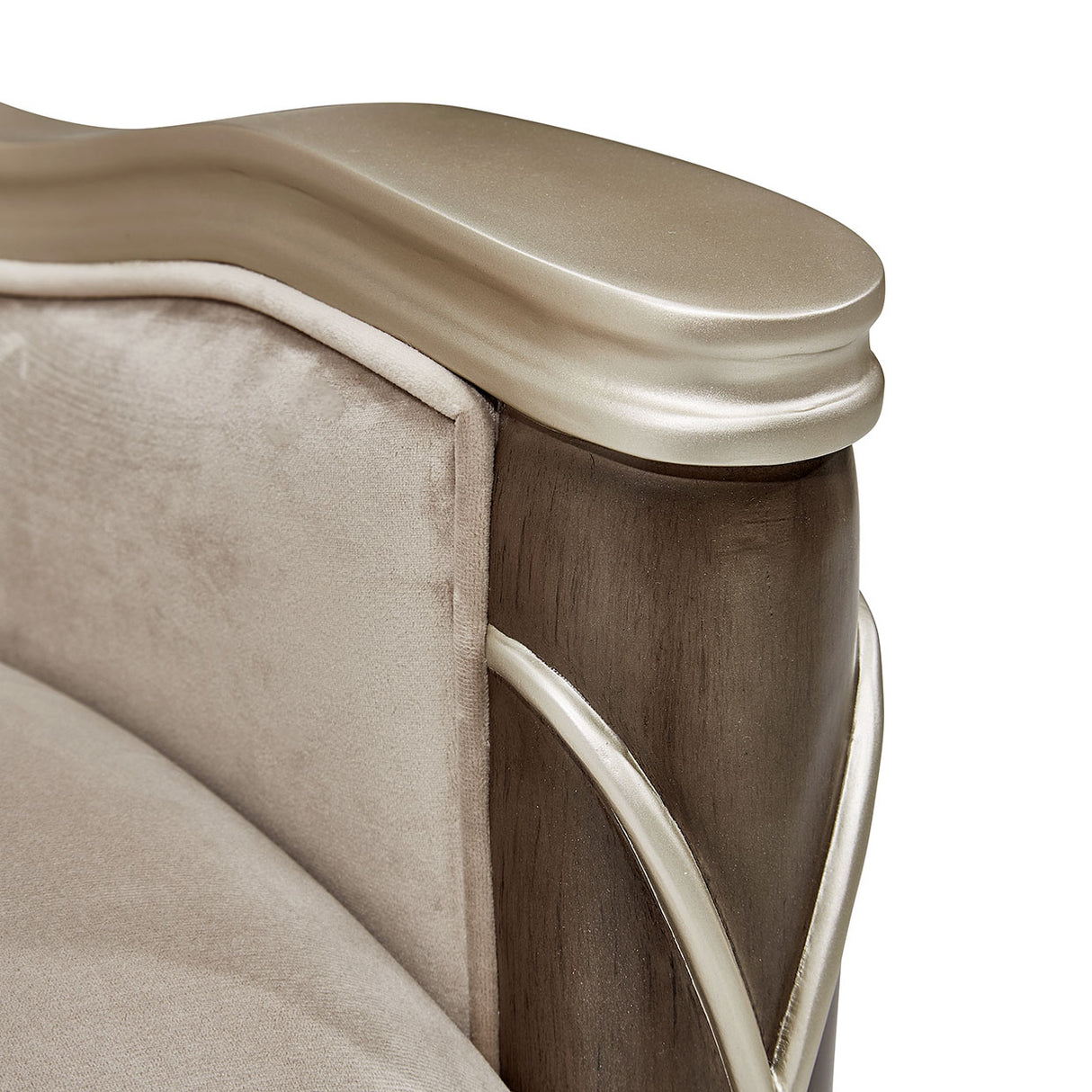 Villa Cherie Hazelnut Dining Arm Chair from Michael Amini - Luna Furniture