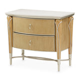 Villa Cherie Caramel Nightstand from Michael Amini - Luna Furniture