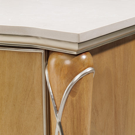 Villa Cherie Caramel Nightstand from Michael Amini - Luna Furniture