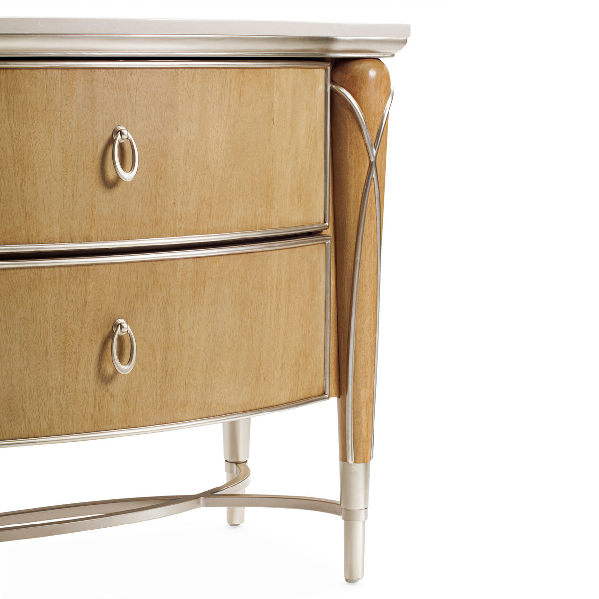 Villa Cherie Caramel Nightstand from Michael Amini - Luna Furniture