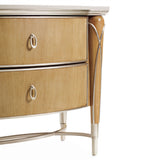 Villa Cherie Caramel Nightstand from Michael Amini - Luna Furniture