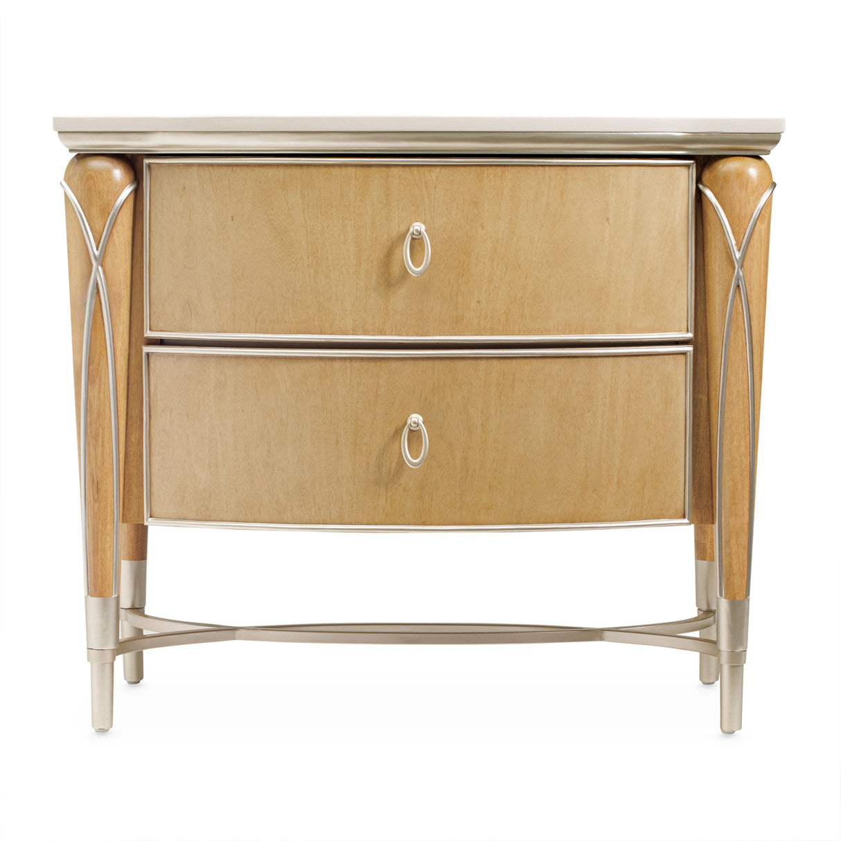 Villa Cherie Caramel Nightstand from Michael Amini - Luna Furniture