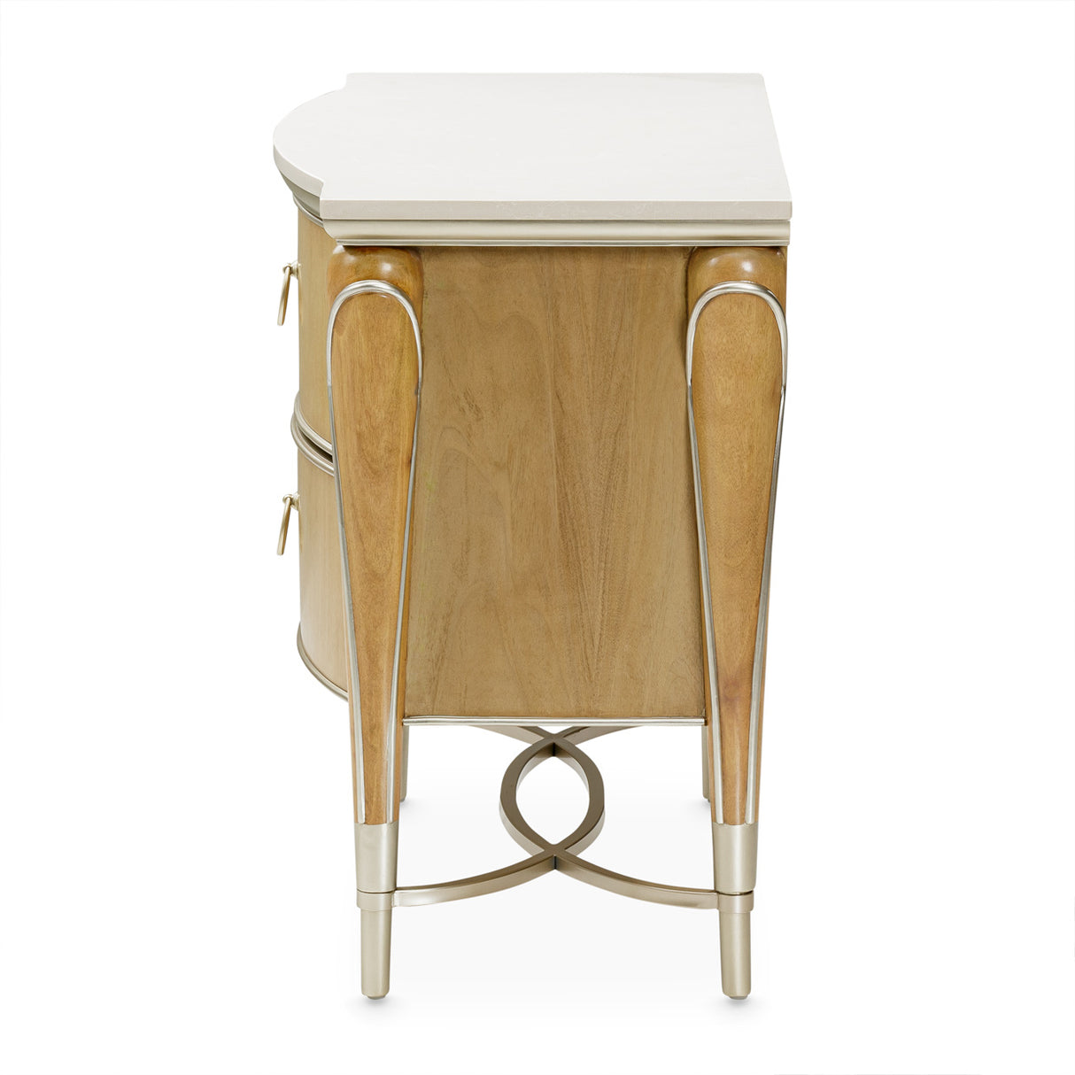Villa Cherie Caramel Nightstand from Michael Amini - Luna Furniture