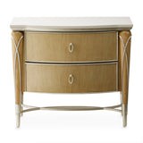 Villa Cherie Caramel Nightstand from Michael Amini - Luna Furniture