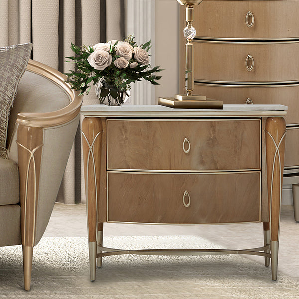 Villa Cherie Caramel Nightstand