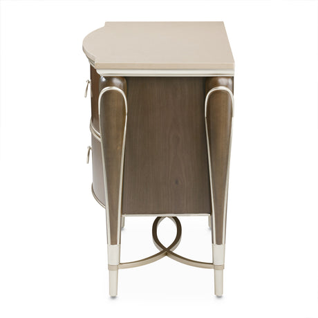 Villa Cherie Hazelnut Nightstand from Michael Amini - Luna Furniture