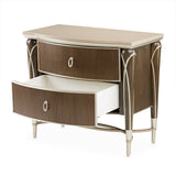 Villa Cherie Hazelnut Nightstand from Michael Amini - Luna Furniture