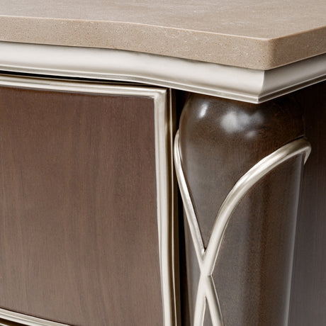 Villa Cherie Hazelnut Nightstand from Michael Amini - Luna Furniture