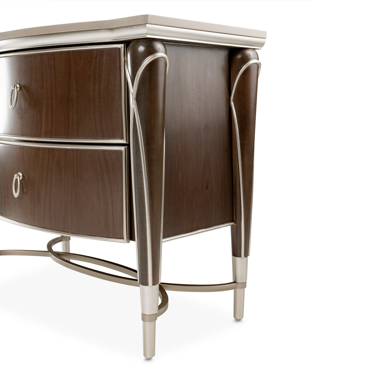 Villa Cherie Hazelnut Nightstand from Michael Amini - Luna Furniture