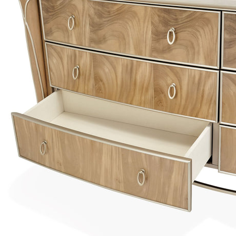 Villa Cherie Caramel Dresser from Michael Amini - Luna Furniture