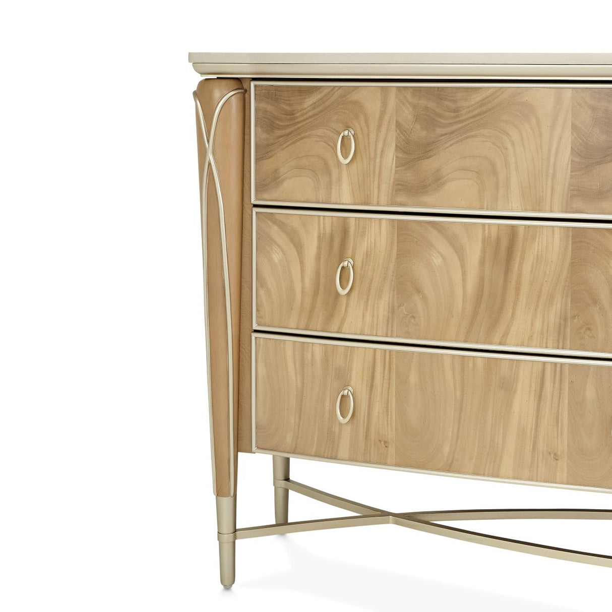 Villa Cherie Caramel Dresser from Michael Amini - Luna Furniture