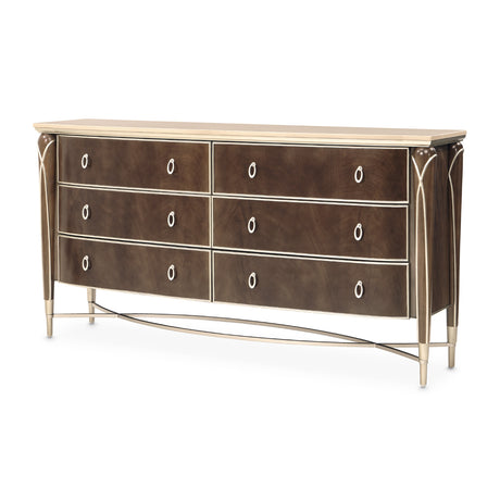 Villa Cherie Hazelnut Dresser from Michael Amini - Luna Furniture