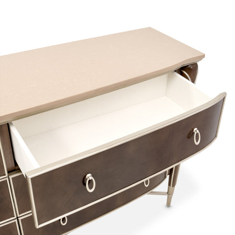 Villa Cherie Hazelnut Dresser from Michael Amini - Luna Furniture