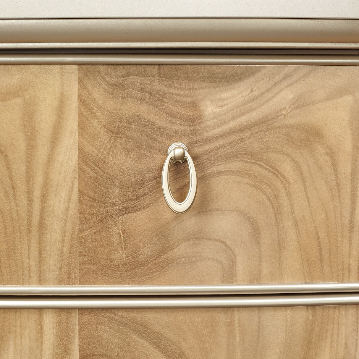 Villa Cherie Caramel Dresser With Mirror from Michael Amini - Luna Furniture