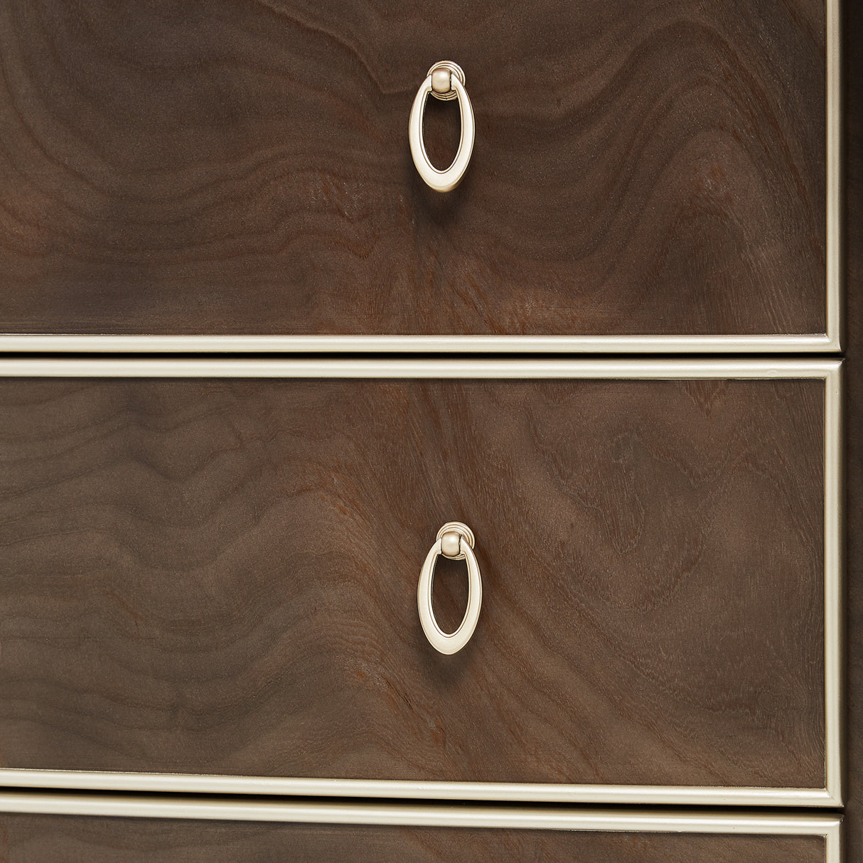 Villa Cherie Hazelnut Dresser With Mirror from Michael Amini - Luna Furniture