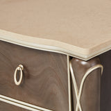 Villa Cherie Hazelnut Dresser With Mirror from Michael Amini - Luna Furniture