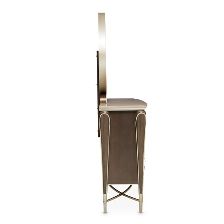 Villa Cherie Hazelnut Dresser With Mirror from Michael Amini - Luna Furniture