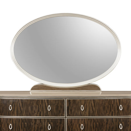 Villa Cherie Hazelnut Dresser Mirror from Michael Amini - Luna Furniture