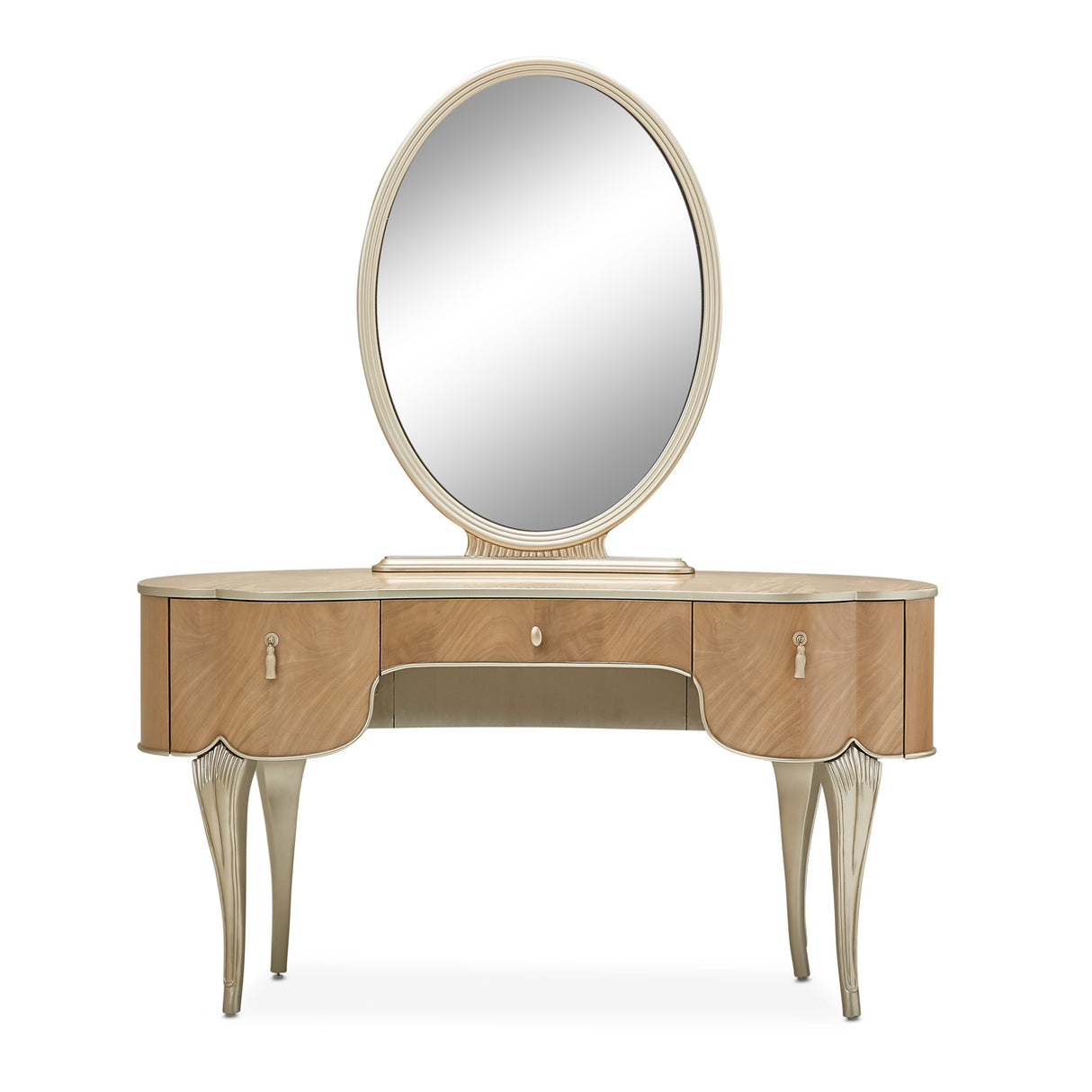 Villa Cherie Caramel Vanity Mirror from Michael Amini - Luna Furniture
