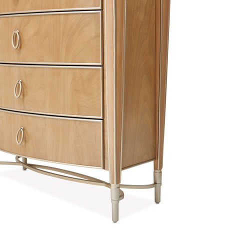 Villa Cherie Caramel Highboy Chest from Michael Amini - Luna Furniture