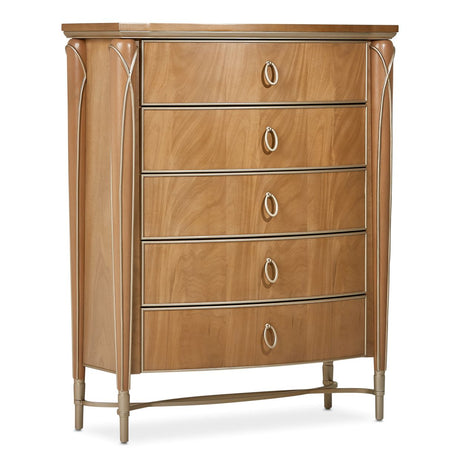 Villa Cherie Caramel Highboy Chest from Michael Amini - Luna Furniture