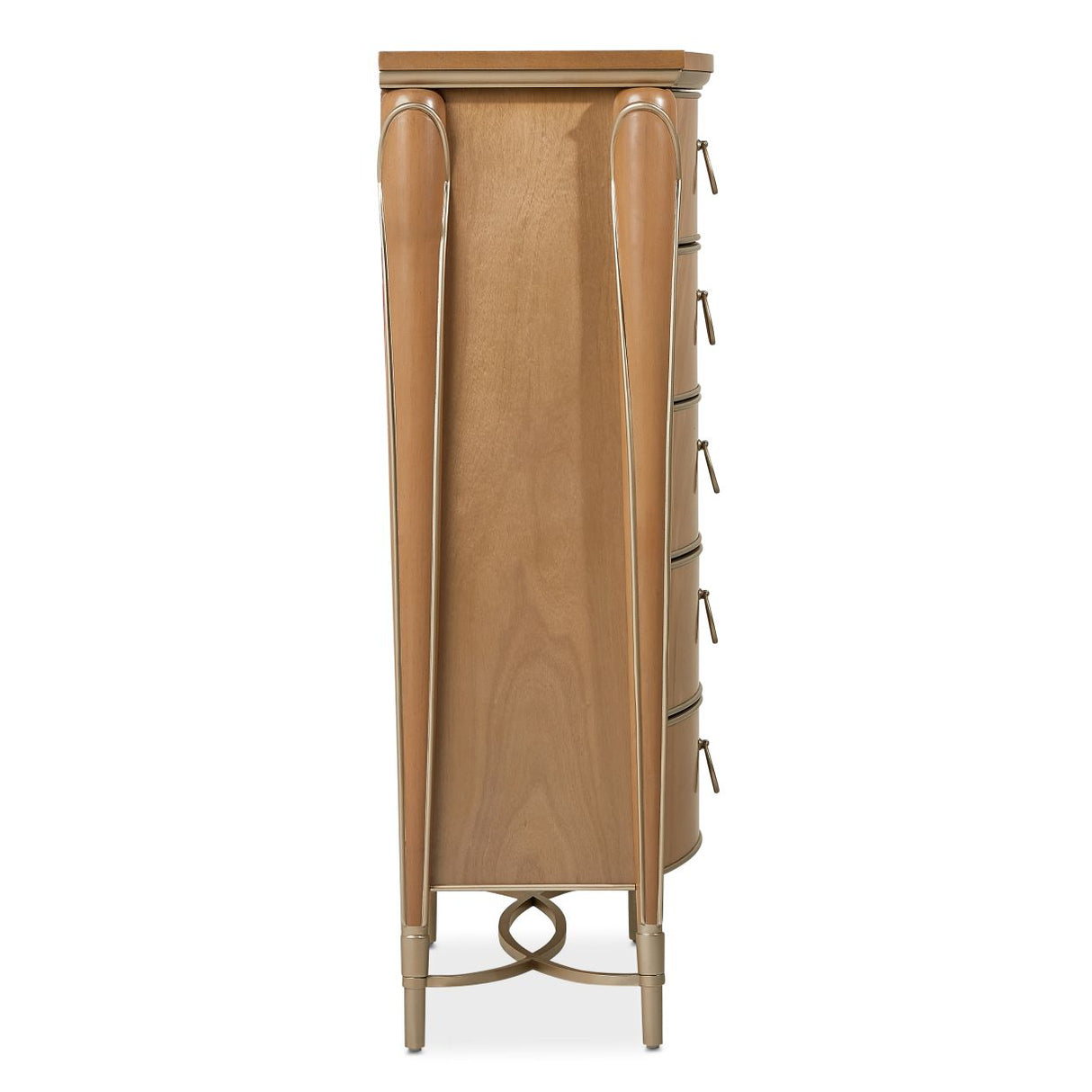 Villa Cherie Caramel Highboy Chest from Michael Amini - Luna Furniture