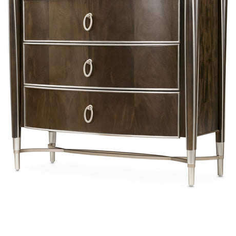 Villa Cherie Hazelnut Highboy Chest from Michael Amini - Luna Furniture