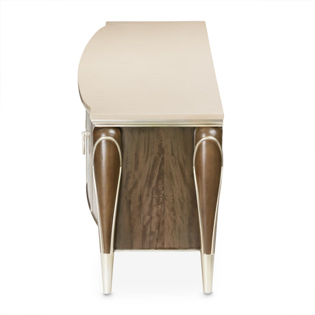 Villa Cherie Hazelnut Media Cabinet from Michael Amini - Luna Furniture