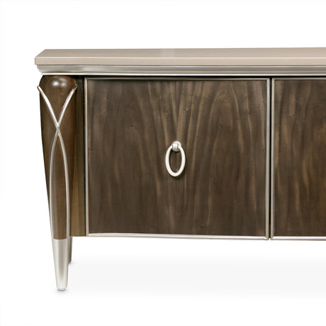 Villa Cherie Hazelnut Media Cabinet from Michael Amini - Luna Furniture