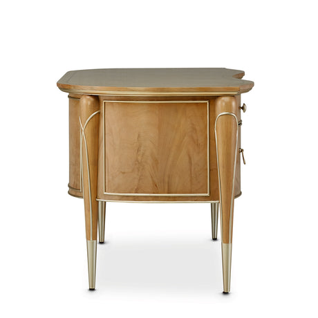 Villa Cherie Caramel Desk from Michael Amini - Luna Furniture