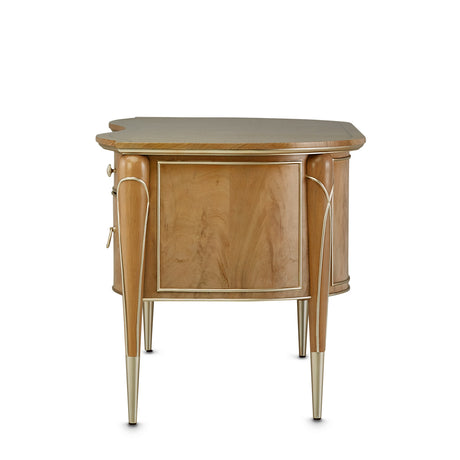Villa Cherie Caramel Desk from Michael Amini - Luna Furniture