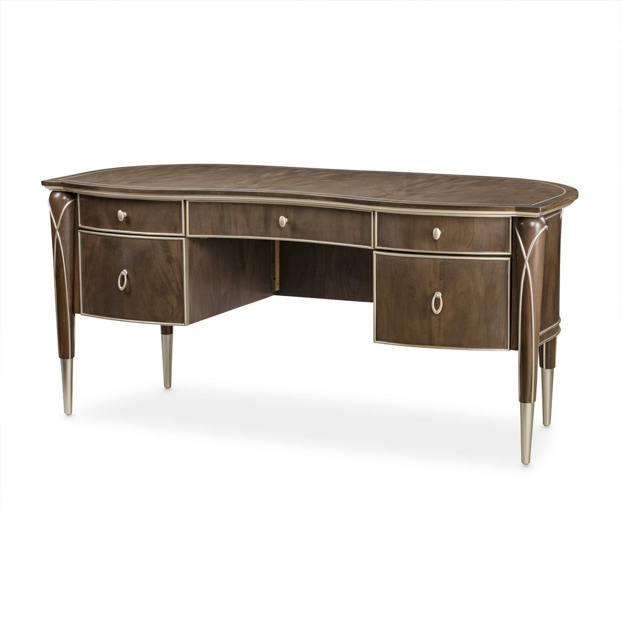 Villa Cherie Hazelnut Desk from Michael Amini - Luna Furniture