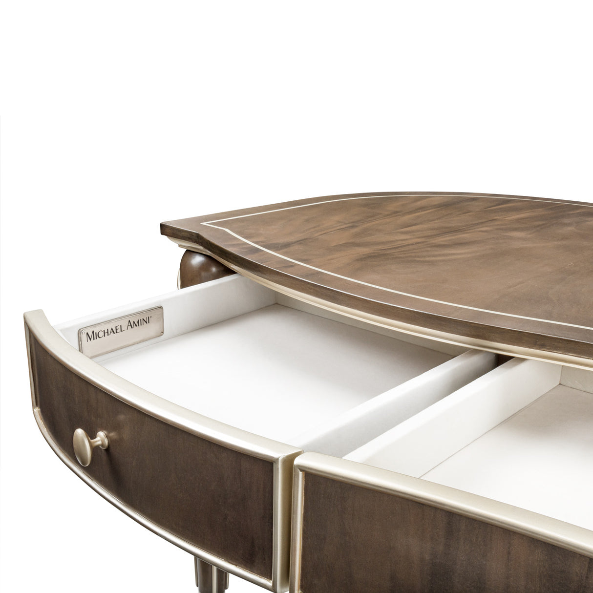 Villa Cherie Hazelnut Desk from Michael Amini - Luna Furniture