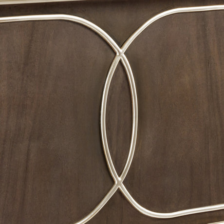 Villa Cherie Hazelnut Desk from Michael Amini - Luna Furniture