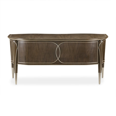 Villa Cherie Hazelnut Desk from Michael Amini - Luna Furniture