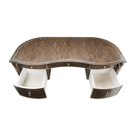 Villa Cherie Hazelnut Desk from Michael Amini - Luna Furniture