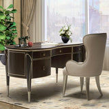 Villa Cherie Hazelnut Desk from Michael Amini - Luna Furniture