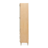 Villa Cherie Caramel Display Cabinet from Michael Amini - Luna Furniture