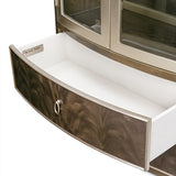 Villa Cherie Hazelnut Display Cabinet from Michael Amini - Luna Furniture