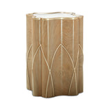 Villa Cherie Caramel Chairside Table from Michael Amini - Luna Furniture