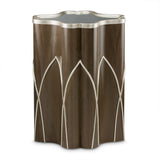 Villa Cherie Hazelnut Chairside Table from Michael Amini - Luna Furniture