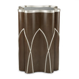 Villa Cherie Hazelnut Chairside Table from Michael Amini - Luna Furniture