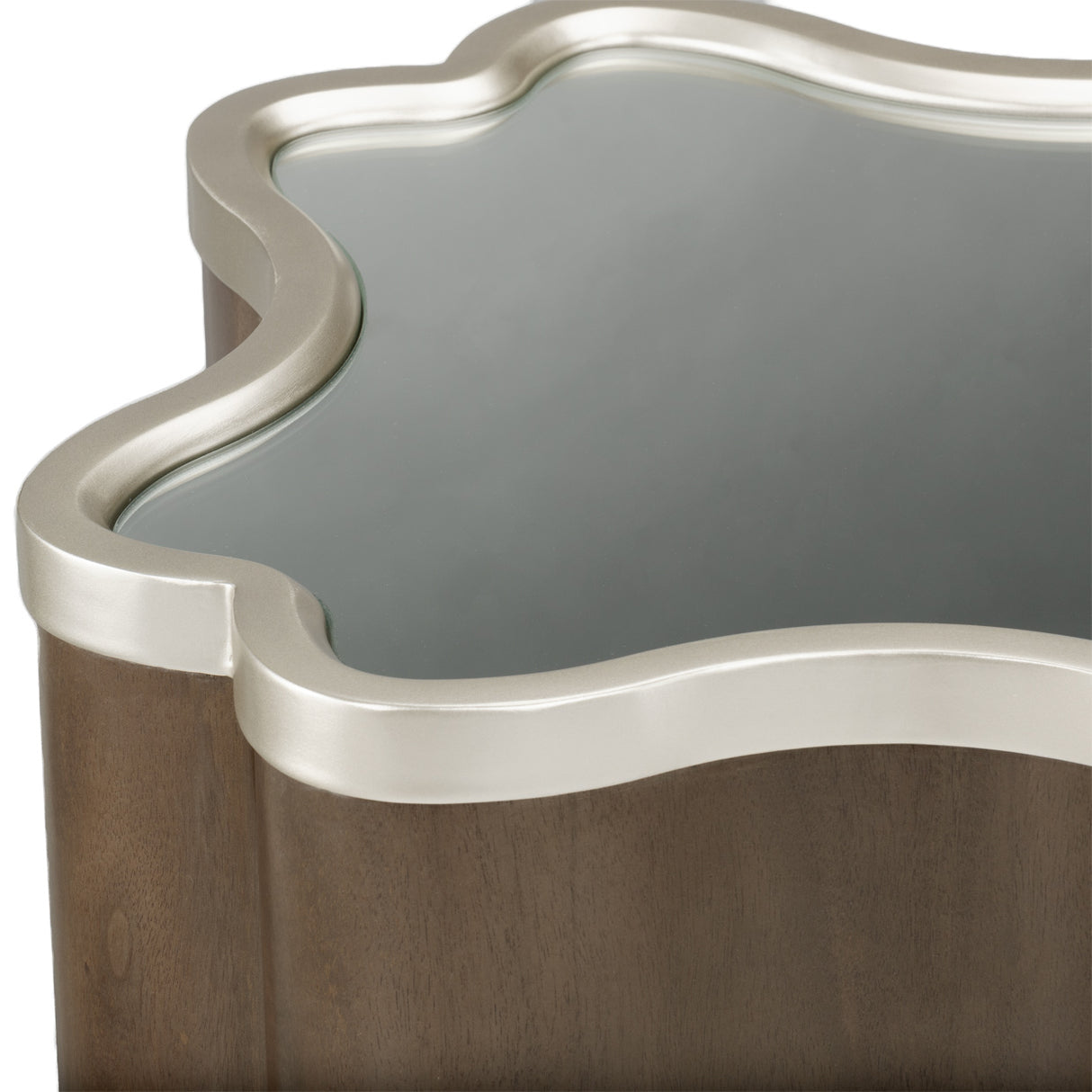 Villa Cherie Hazelnut Chairside Table from Michael Amini - Luna Furniture