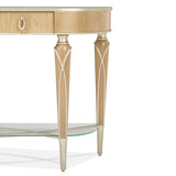 Villa Cherie Caramel Console Table from Michael Amini - Luna Furniture