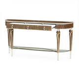 Villa Cherie Hazelnut Console Table from Michael Amini - Luna Furniture